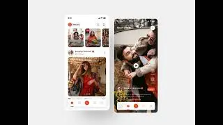 Social Media App UI Design | App UI Design | Figma UI Design | Social App Design | App UI Design