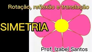 SIMETRIA - ISOMETRIAS - Translação, Reflexão e Rotação.