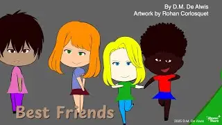 Best Friends by D.M. De Alwis | Read Along Book for Children