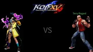 King Of Fighters XV Isla Vs Terry Bogard (CPU LEVEL 5)