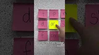 No prep phonics activity! #howtoteachkidstoread #phonicsactivities #homeschool