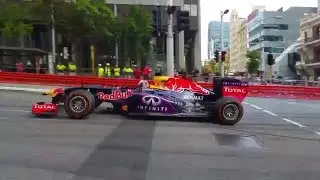 Redbull RB7 driven by Daniel Ricciardo Perth WA