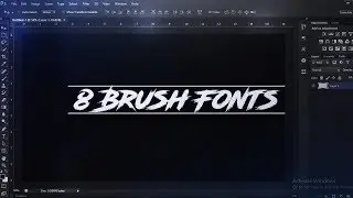 8 BEST BRUSH FONTS for Graphic Design (Thumbnails, Banners & More) (2018)