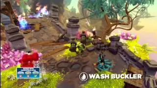 Skylanders SWAP Force - Wash Buckler Gameplay
