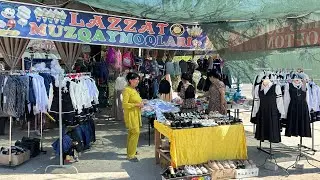 YANGIARIQ MARKAZIDA MAKTAB BOZARI YARIMARKASI OCHILDI ARZON BAHODA!