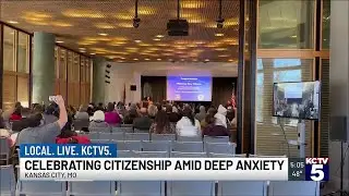 Recent naturalization ceremony brings joy mixed with anxiety as community faces ICE divide