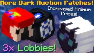 3x Dark Auction Lobbies! Anti-Collusion Change! (Hypixel Skyblock News)