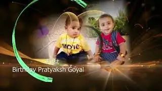 First Birthday Ceremony invitation