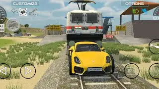 India's fastest car vs India's fastest train drag race 