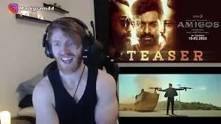 Amigos Teaser (REACTION By Foreigner) | Nandamuri Kalyan Ram | Ashika Ranganath | Rajendra Reddy |