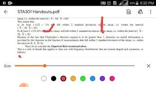 #sta 301 lecture 12 in urdu/hindi| #vu sta 301 lecture| #chebychev theorem in hindi|Five numbers|