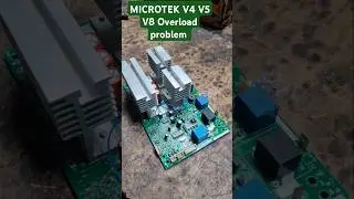 MICROTEK V4 V5 V8 Overload problem solve #automobile #electrical #electronic #repair