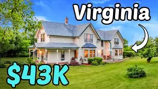 VIRGINIA: Dirt-Cheap NO HOA Houses without Land Lease That You Can Buy TODAY!