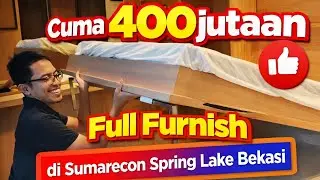Apartment Full Furnish 400jutaan di sumarecon bekasi, worth it banget!!! 
