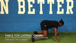 Table Top Lateral Crawl // Bent On Better Best Gym in West Chester, PA
