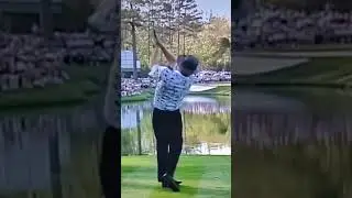 Notice how low Greg Norman moves the club in the takeaway #golf #golftuition