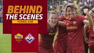 CAMPIONESSE! 🔥 | ROMA 2-1 FIORENTINA | TUNNELCAM 2022-23