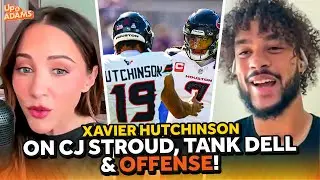 Xavier Hutchinson on C.J. Stroud & Offense GROOVING, Tank Dell Returning, & Breece Hall to Texans?!