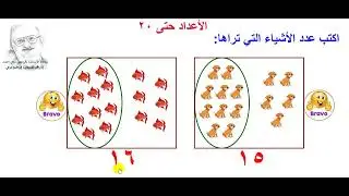 الأعداد حتى 20 - Geogebra