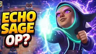Epic Echo Sage Full Gameplay! 🔥 | Clash Royale