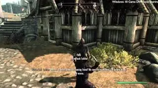 Windows 10 Game DVR Test Ep. 1: Skyrim