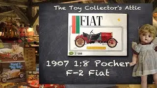 Pocher в масштабе 1:8 Fiat F2, Гран-при Франции, 1907 год.