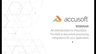An introduction to PrizmDoc: the best in document processing integrations for your application