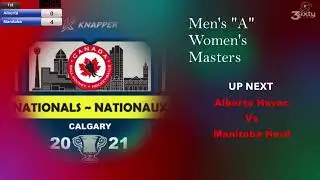 Alberta Havoc vs Manitoba Herd 2021 Canada Ball Hockey Masters Nationals Calgary, AB
