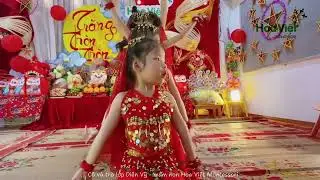 Trung thu 2025 - Múa Ấn Độ , cô và trò lớp Diên Vỹ