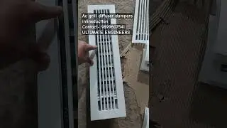 AC GRILL DIFFUSER DAMPERS