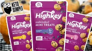 HighKey Mini Treats - Mini Muffins, Birthday Cake, Banana Nut Bread & Blueberry