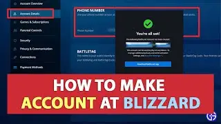 How to Make Account at Blizzard 2025 [New Method]
