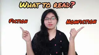 What to read? Fiction or Nonfiction? #fictionreaders #nonfictionreaders #readers