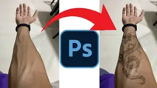 Add Tattoos in 2 Minutes with Photoshop - Tutorial | GRAPHICY | PHOTOSHOP