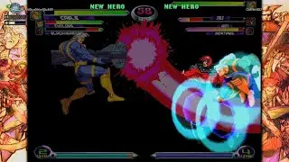 Mvc2 perfectly timed Cable alpha counter into 100% off ahvb