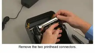 Zebra ZD500 Series - Changing The Printhead