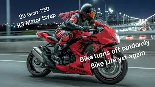 Bike turns off randomly, after exiting 105 freeway
