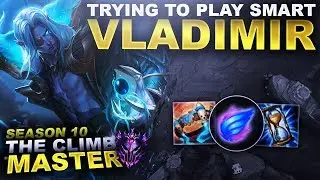 ПЫТАЮСЬ ИГРАТЬ УМНО НА ВЛАДИМИРЕ! АЛМАЗНОЕ ПРОМО! &mdash; Сезон 10, восхождение до мастера | League of Legends