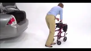 Drive Medical   Fly Lite Ultra Lightweight Transport Wheelchair