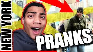 TIKTOKERS doing CRAZY PRANKS in NYC *INSANE* - Zayd VLOG
