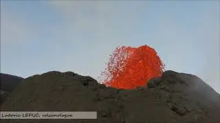 Exemple d'eruption effusive