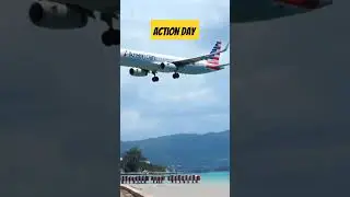 Airplane Spotting Jamaica #airplanespotting #aeroplane #quick #shorts