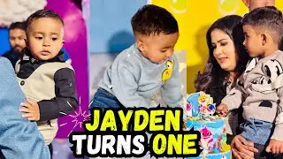 MR.JAYDEN TURNS ONE🎂BIRTHDAY BOY OVER EXICITED AND HAPPY❤️