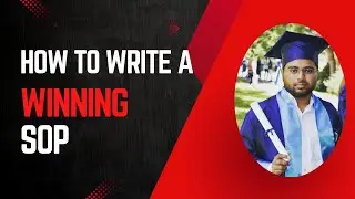 HOW TO WRITE A WINNING SOP // STEP-BY-STEP WITH A PRACTICAL EXAMPLE