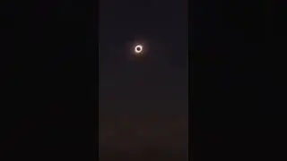 'Ring of Fire' Eclipse Begins to Darken Skies Over US #eclipse #sky #magic #sunset #shorts