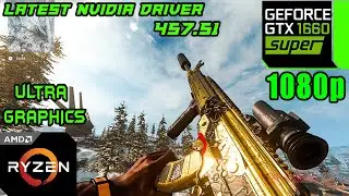 Call of Duty : Warzone Season 6 Ultra Graphics | GTX 1660 SUPER 6GB | LATEST NVIDIA DRIVER 457.51
