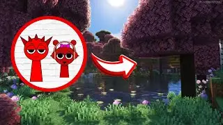 Durple and Bodybuilder in Maze Gmod Minecraft Raddy NEW Incredibox Sprunki