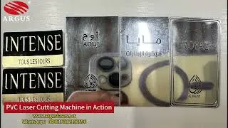 Precision Efficiency Argus PVC Laser Cutting Machine #pvc #lasercutting #lasercuttingmachine