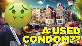 🤢 We found a used condom wrapper in this Amsterdam Hotel!