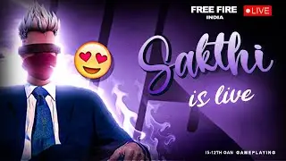 🔥 FF SHORT LIVE | Subscribe Room Match 😈 | Sakthi Live 😱#freefire #livestream #sakthifftamilan